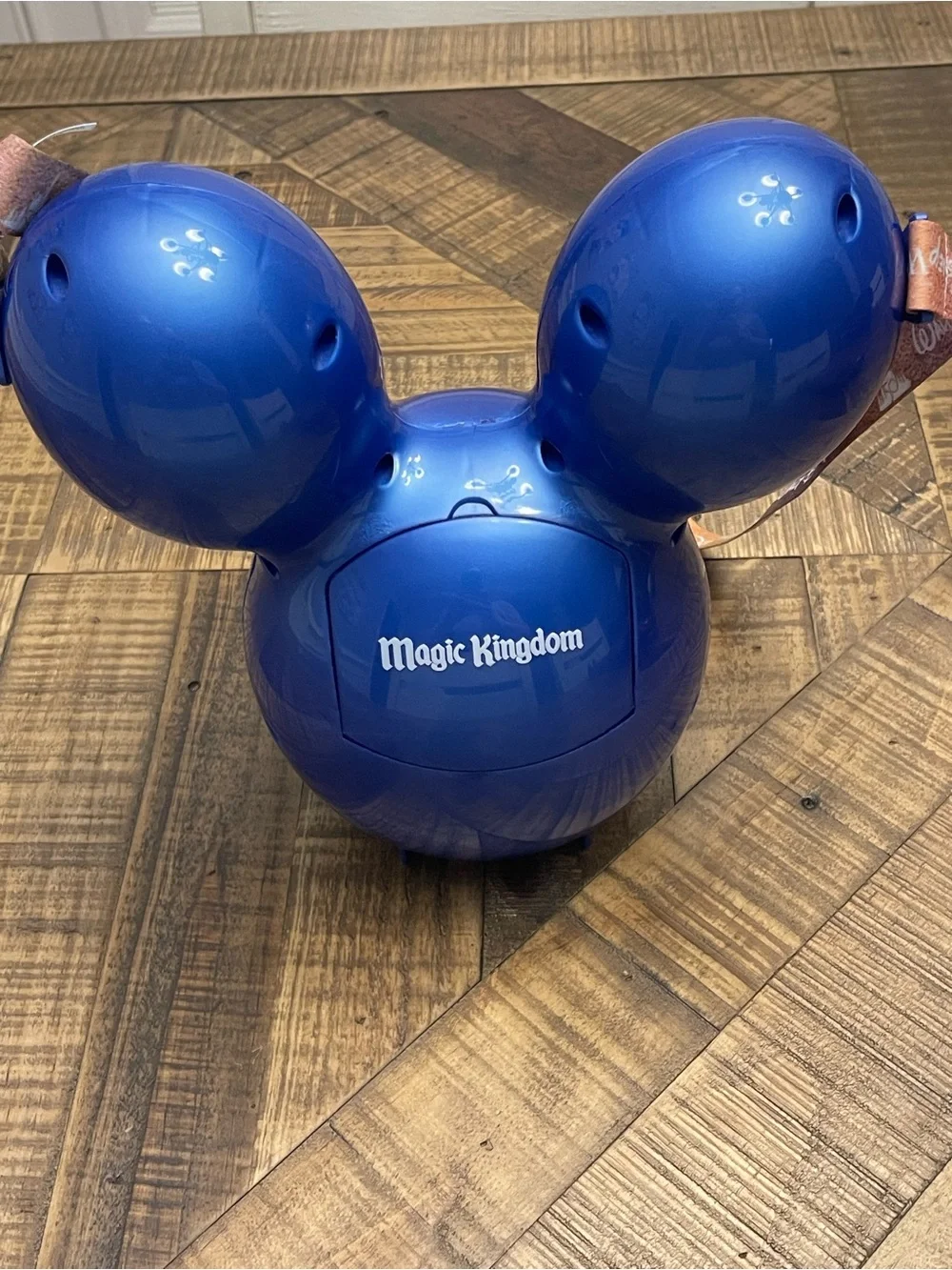 Walt Disney World 50th Anniversary Mickey Mouse Blue Balloon Popcorn Bucket